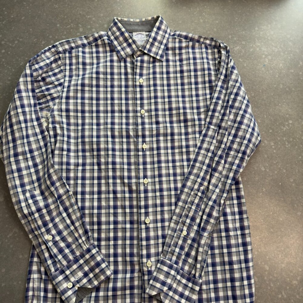 Brook’s Brothers Polo Dress Button Down Shirt - Picture 2 of 7
